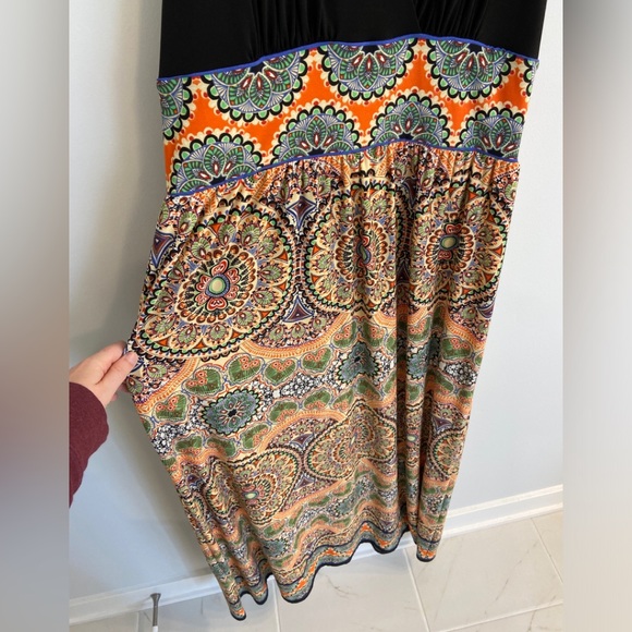 Beautiful print maxi dress - Picture 2 of 6